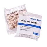 Swabs, Cotton, Wood Handle, 3 Inch, 100 Per Bag redirect to product page